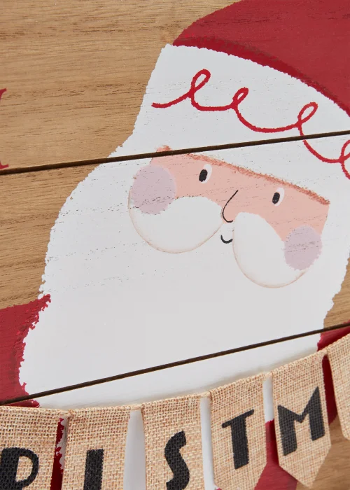 LED Merry Christmas Sign (40cm x 3cm x 24cm) Image 2