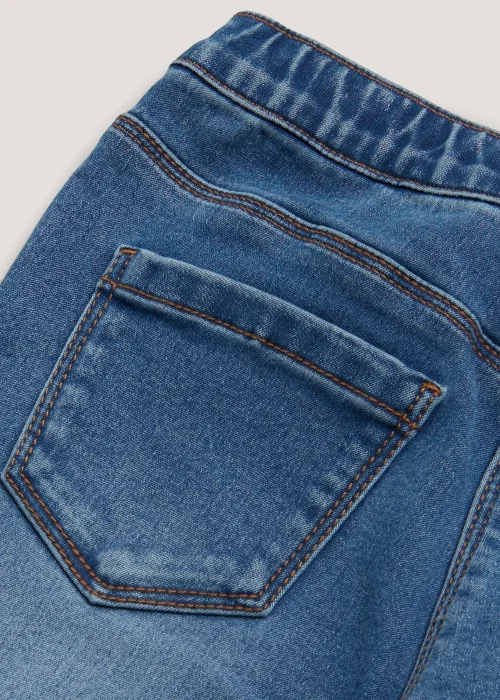 Girls Mid Wash Jeggings (4-15yrs) - Age 4 Years Image 2