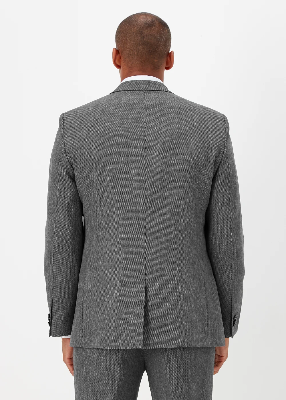 Taylor & Wright Albert Charcoal Tailored Fit Suit Jacket - 38 Chest Regular Image 2