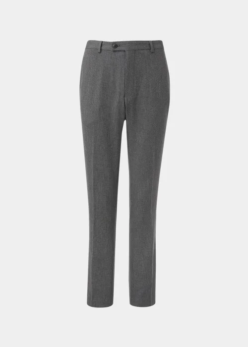 Taylor & Wright Albert Charcoal Tailored Fit Suit Trousers - 32 Waist Long Image 5