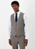 Taylor & Wright Severn Brown Suit Waistcoat - Small Image 1