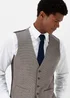 Taylor & Wright Severn Brown Suit Waistcoat - Small Image 3