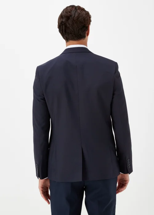 Taylor & Wright Panama Navy Slim Fit Suit Jacket - 38 Chest Short Image 4