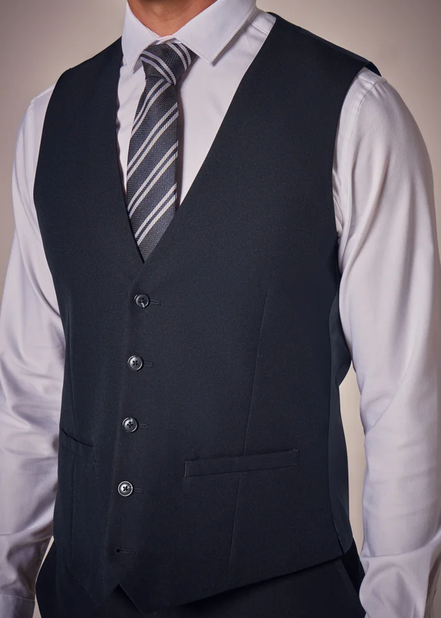 Taylor & Wright Panama Navy Suit Waistcoat