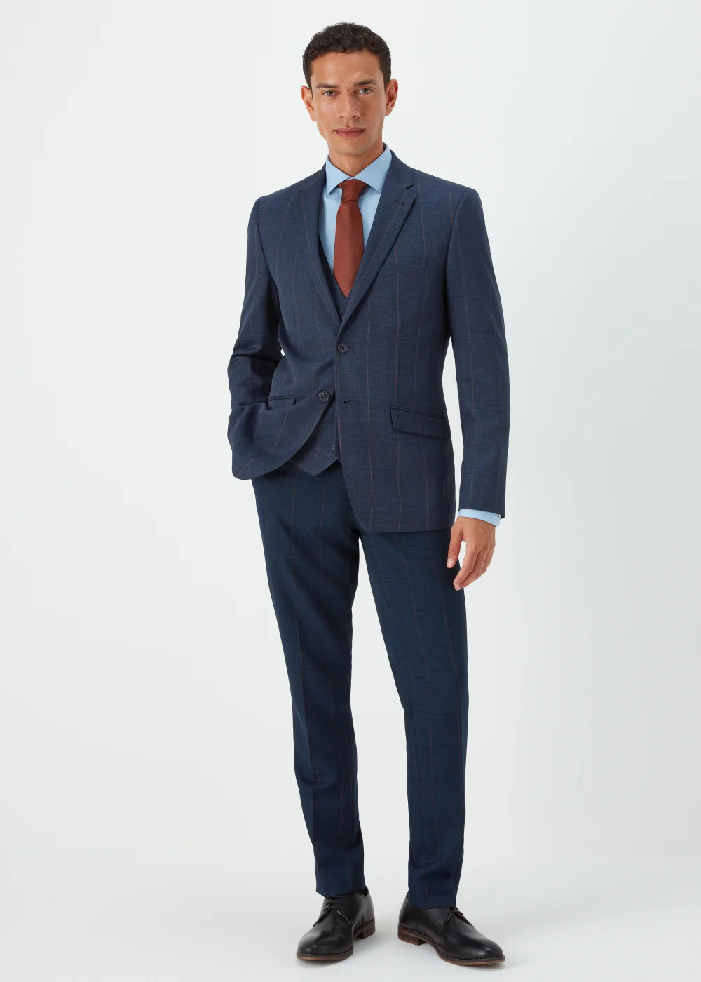 Taylor & Wright Westminster Navy Slim Fit Suit Jacket - 36 Chest Regular Image 1