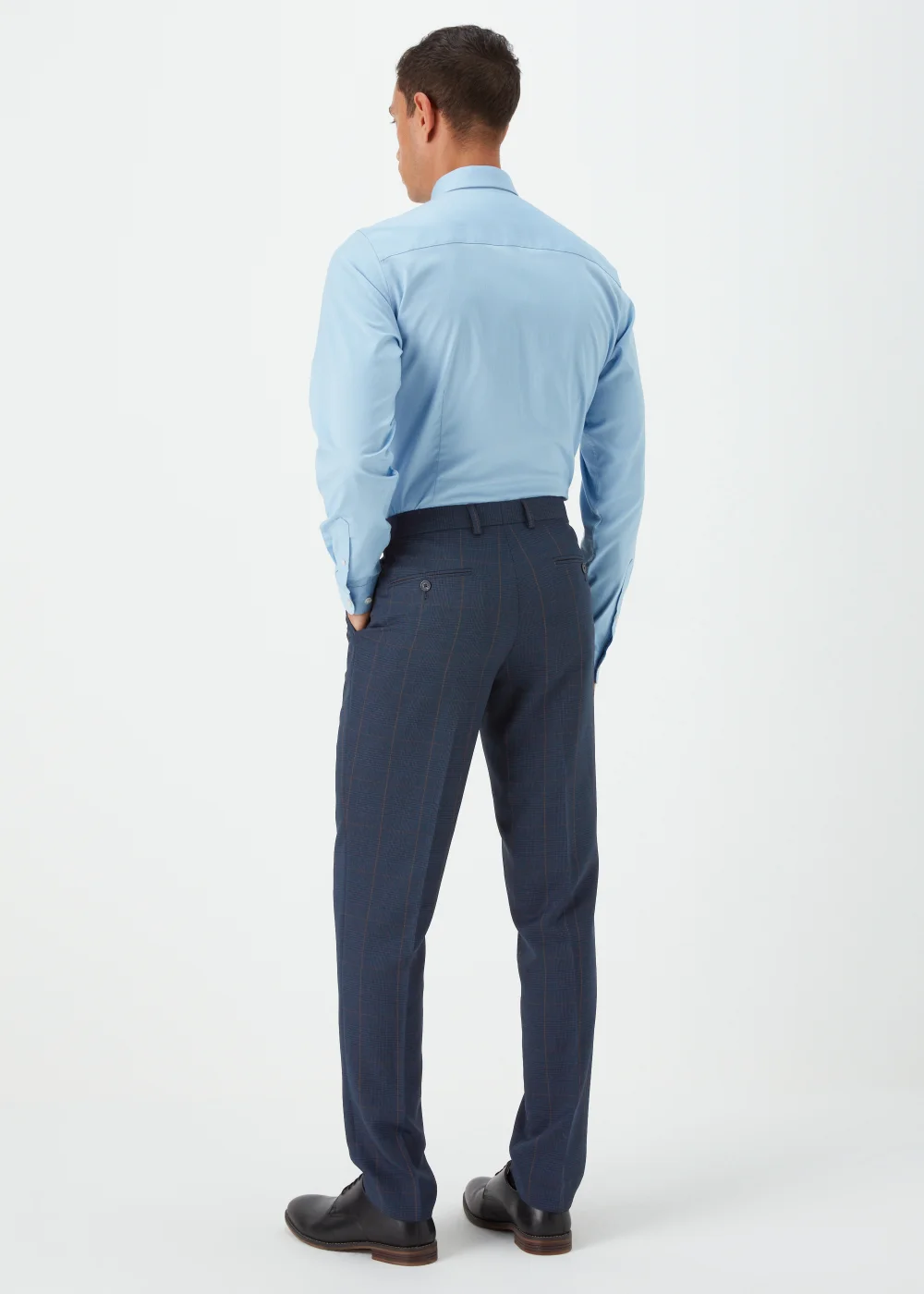 Taylor & Wright Westminister Navy Slim Fit Suit Trousers - 30 Waist Regular Image 2