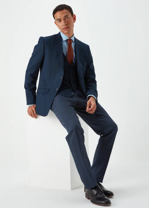Taylor & Wright Westminister Navy Slim Fit Suit Trousers - 30 Waist Regular Image 4
