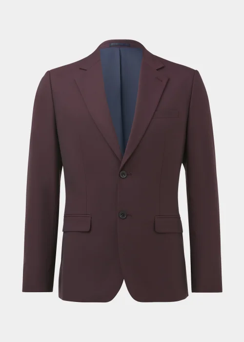 Taylor & Wright Putney Plum Slim Fit Suit Jacket - 38 Chest Short Image 5