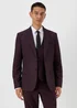 Taylor & Wright Putney Plum Slim Fit Suit Jacket - 38 Chest Short Image 1