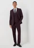 Taylor & Wright Putney Plum Suit Waistcoat - Small Image 4