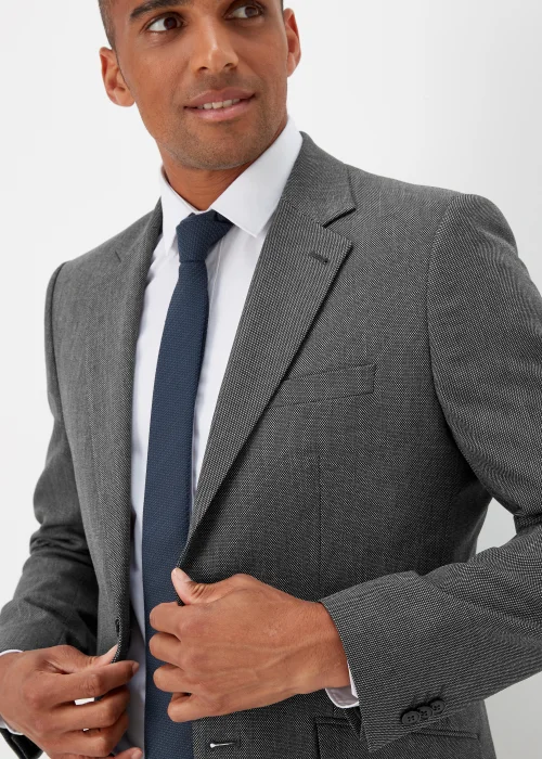 Taylor & Wright Albert Charcoal Slim Fit Suit Jacket - 36 Chest Regular Image 3