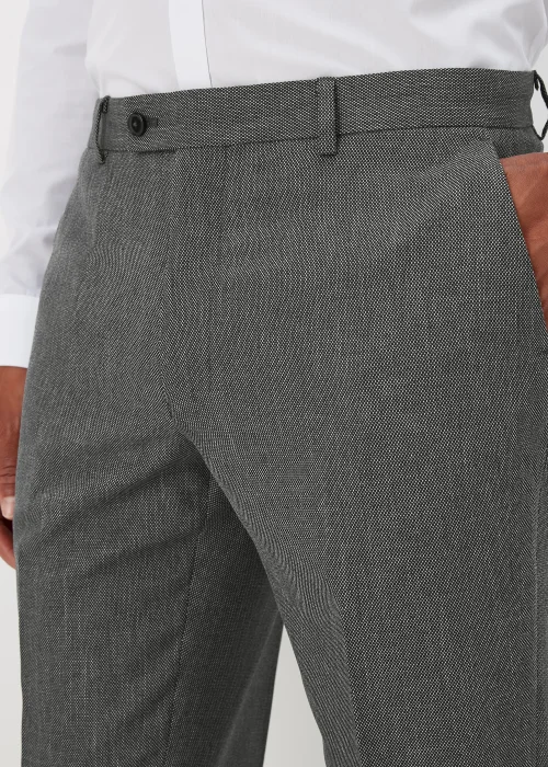 Taylor & Wright Albert Charcoal Slim Fit Suit Trousers - 30 Waist Regular Image 3