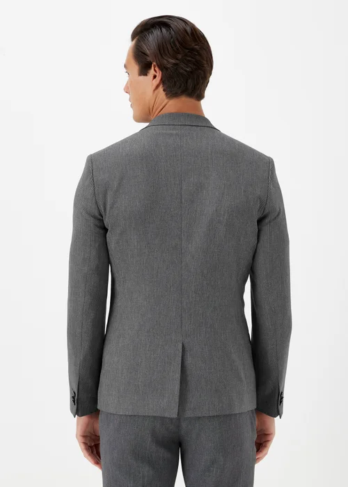 Taylor & Wright Albert Charcoal Skinny Fit Suit Jacket - 36 Chest Regular Image 2