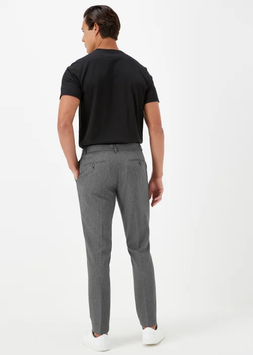 Taylor & Wright Albert Charcoal Skinny Fit Suit Trousers - 30 Waist Regular Image 2