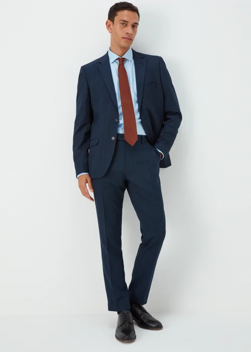 Taylor & Wright Westminster Navy Skinny Fit Suit Jacket - 36 Chest Regular Image 4