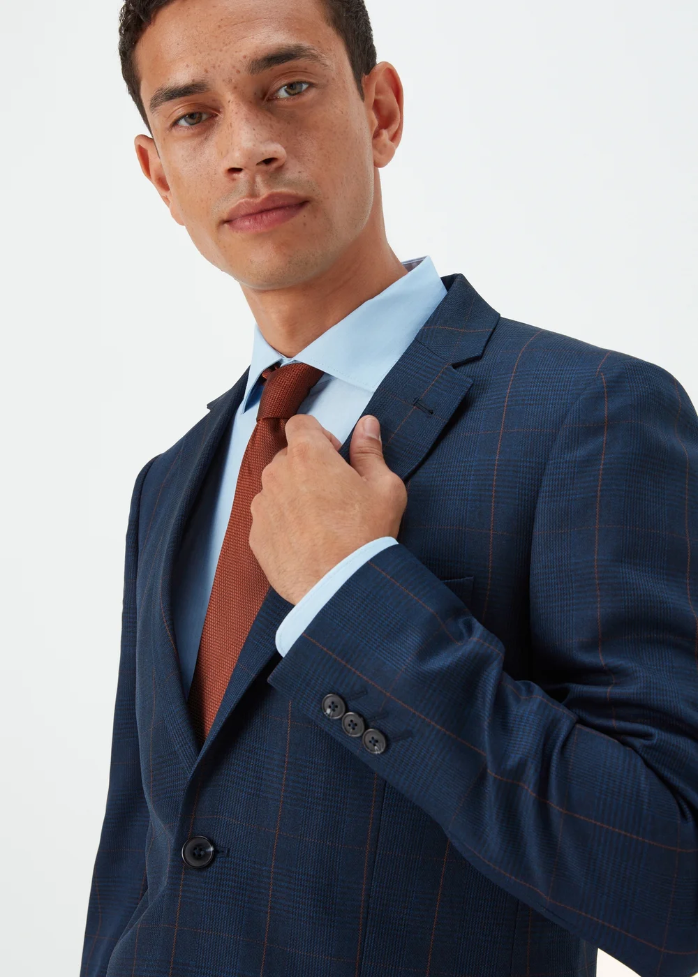 Taylor & Wright Westminster Navy Skinny Fit Suit Jacket - 36 Chest Regular Image 3