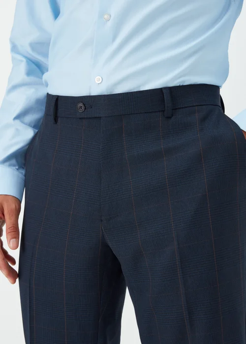 Taylor & Wright Westminster Navy Skinny Fit Suit Trousers - 30 Waist Regular Image 3