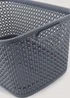 Dark Grey Laundry Basket Image 2