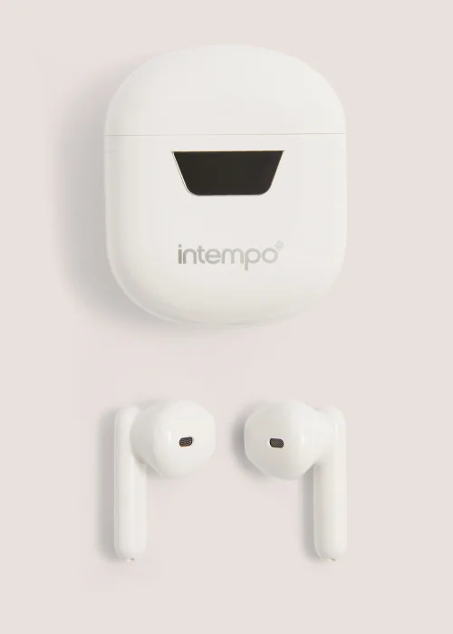 intempo White Earbuds Image 1