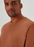 Brown Essential V-Neck T-Shirt - Small Image 3