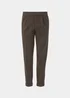Taylor & Wright Brown Puppytooth Tapered Fit Trousers - 30 Waist 29 Leg Image 5