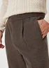Taylor & Wright Brown Puppytooth Tapered Fit Trousers - 30 Waist 29 Leg Image 3