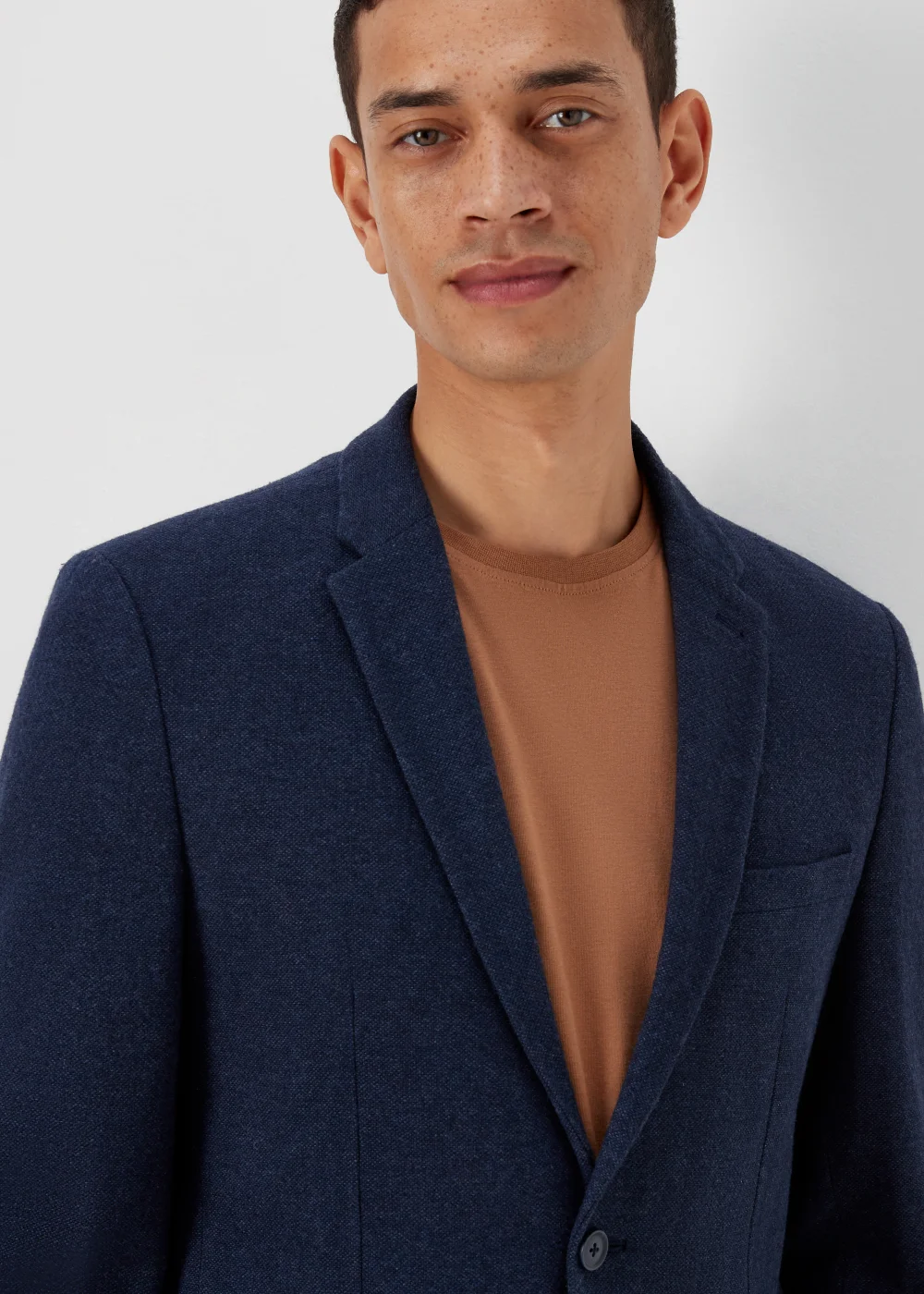 Taylor & Wright Donegal Navy Slim Fit Blazer - 38 Chest Regular Image 3