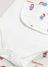 Baby 3 Piece White Paddington Bear Set (Newborn-12mths) - Newborn Image 2