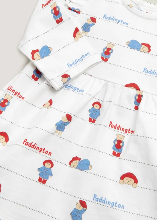 Baby White Paddington Bear Dress (Newborn-12mths) - 0-3 months Image 2