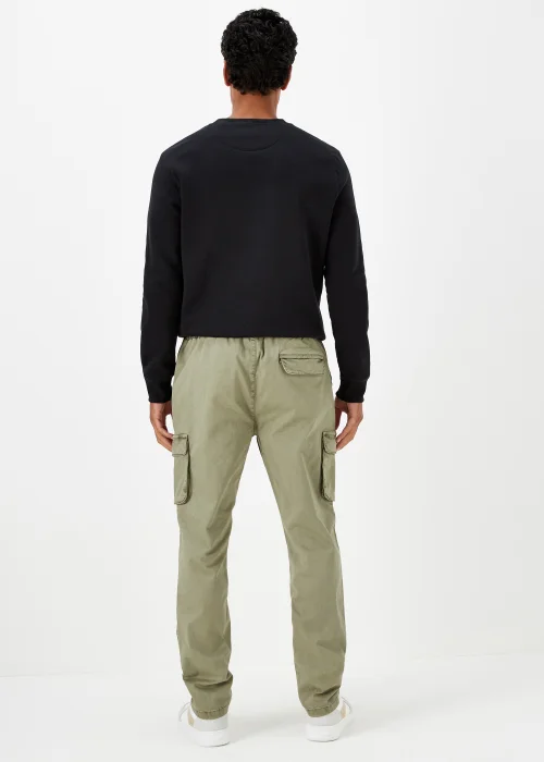Sage Dyed Slim Fit Cargo Trousers - Extra small Image 2