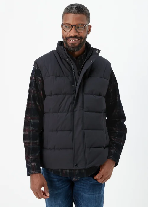Lincoln Black Padded Tech Gilet - S Image 1