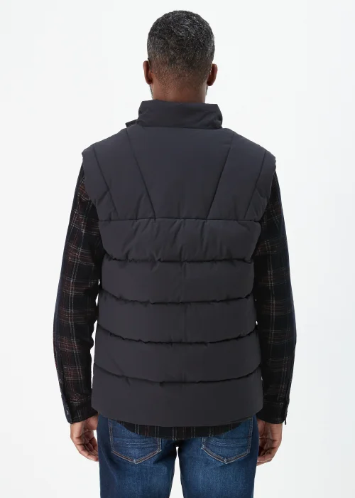 Lincoln Black Padded Tech Gilet - S Image 2