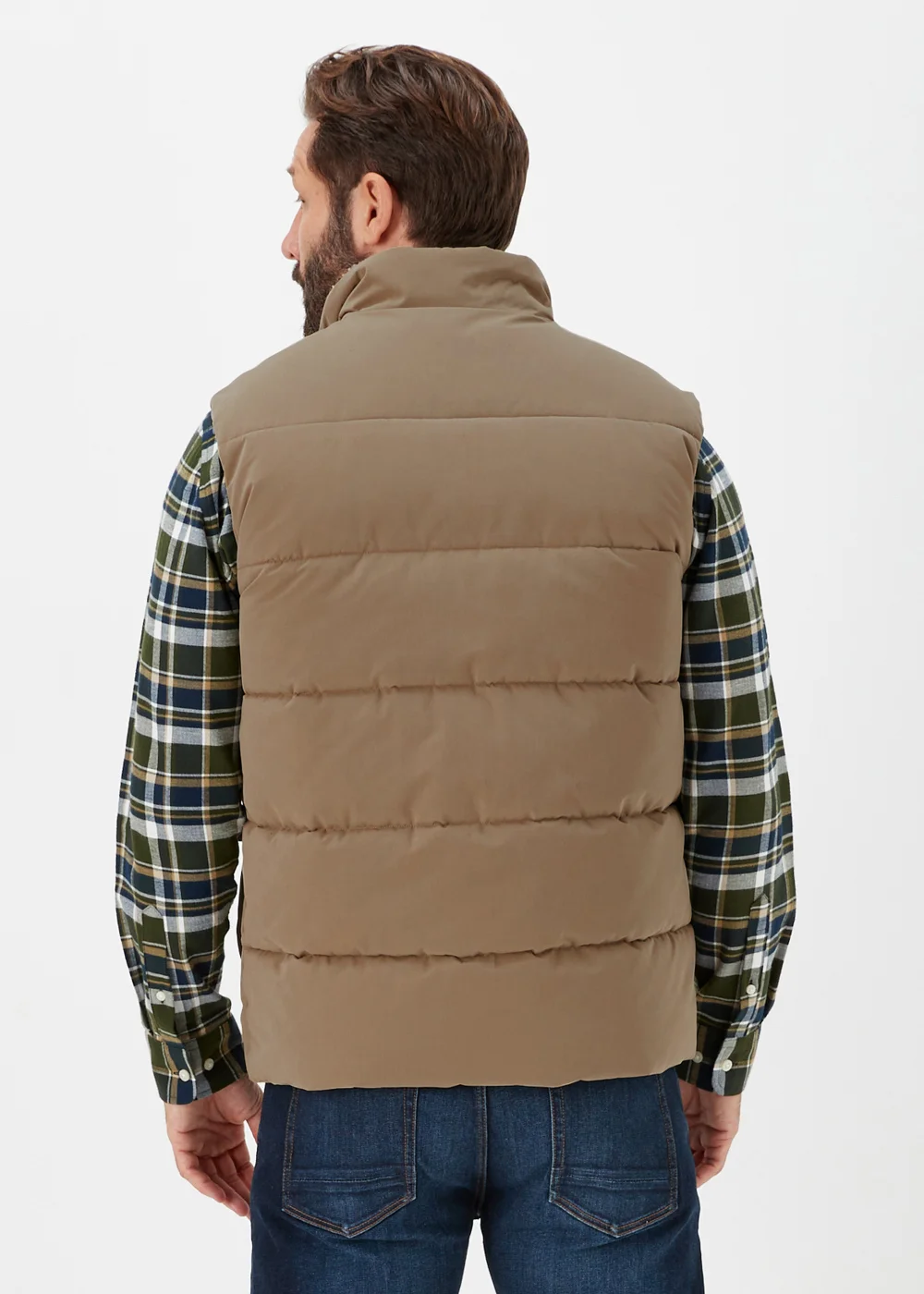 Lincoln Stone Teddy Fleece Lined Gilet - S Image 2