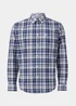 Lincoln Navy Check Long Sleeve Shirt - S Image 5