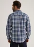 Lincoln Navy Check Long Sleeve Shirt - S Image 2