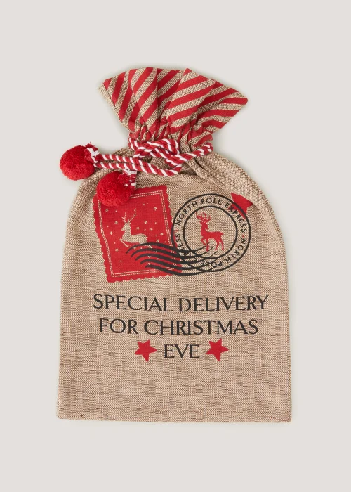 Hessian Christmas Eve Sack Image 1