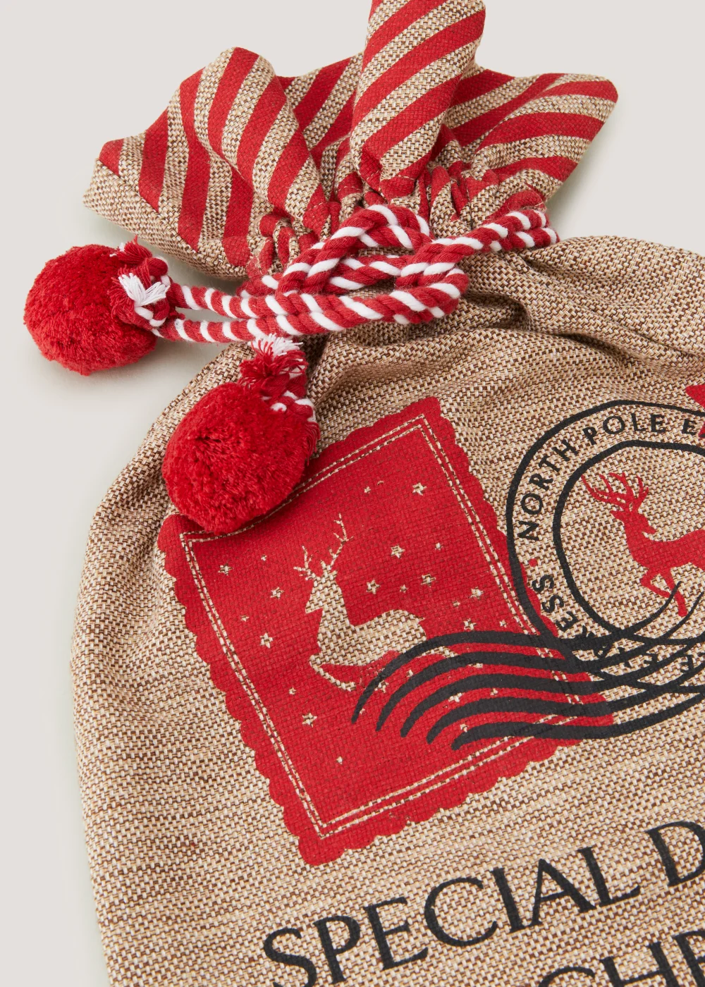 Hessian Christmas Eve Sack Image 2