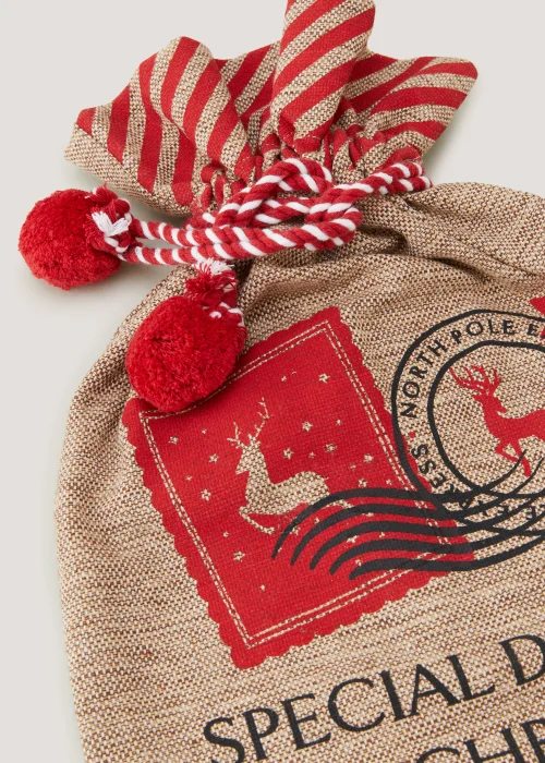 Hessian Christmas Eve Sack Image 2