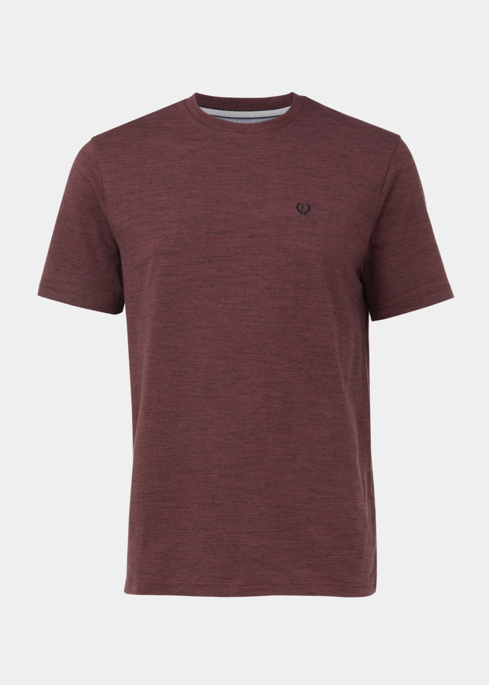 Lincoln Burgundy Space Dye T-Shirt - S Image 5