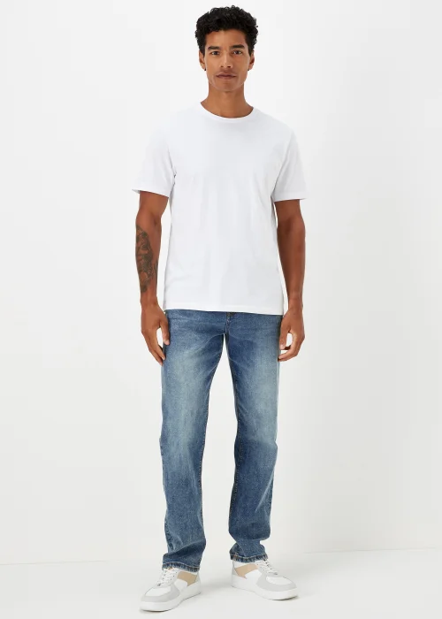 Mid Wash Straight Fit Jeans - 30 R Image 1