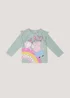Girls Mint Peppa Pig Print Long Sleeve T-Shirt (9mths-5yrs) - Age 9 - 12 Months Image 1
