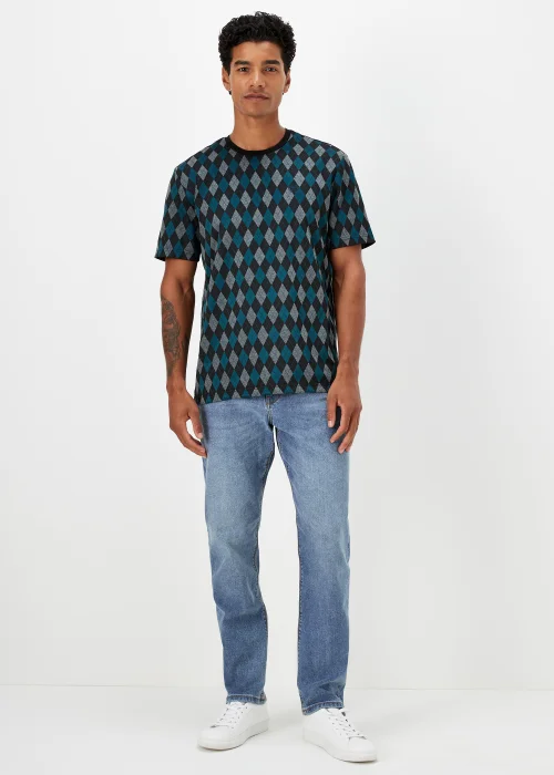 Mid Wash Slim Fit Jeans - 30 R Image 1
