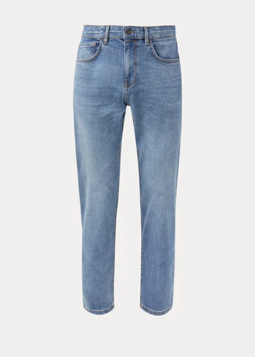 Mid Wash Slim Fit Jeans - 30 R Image 5