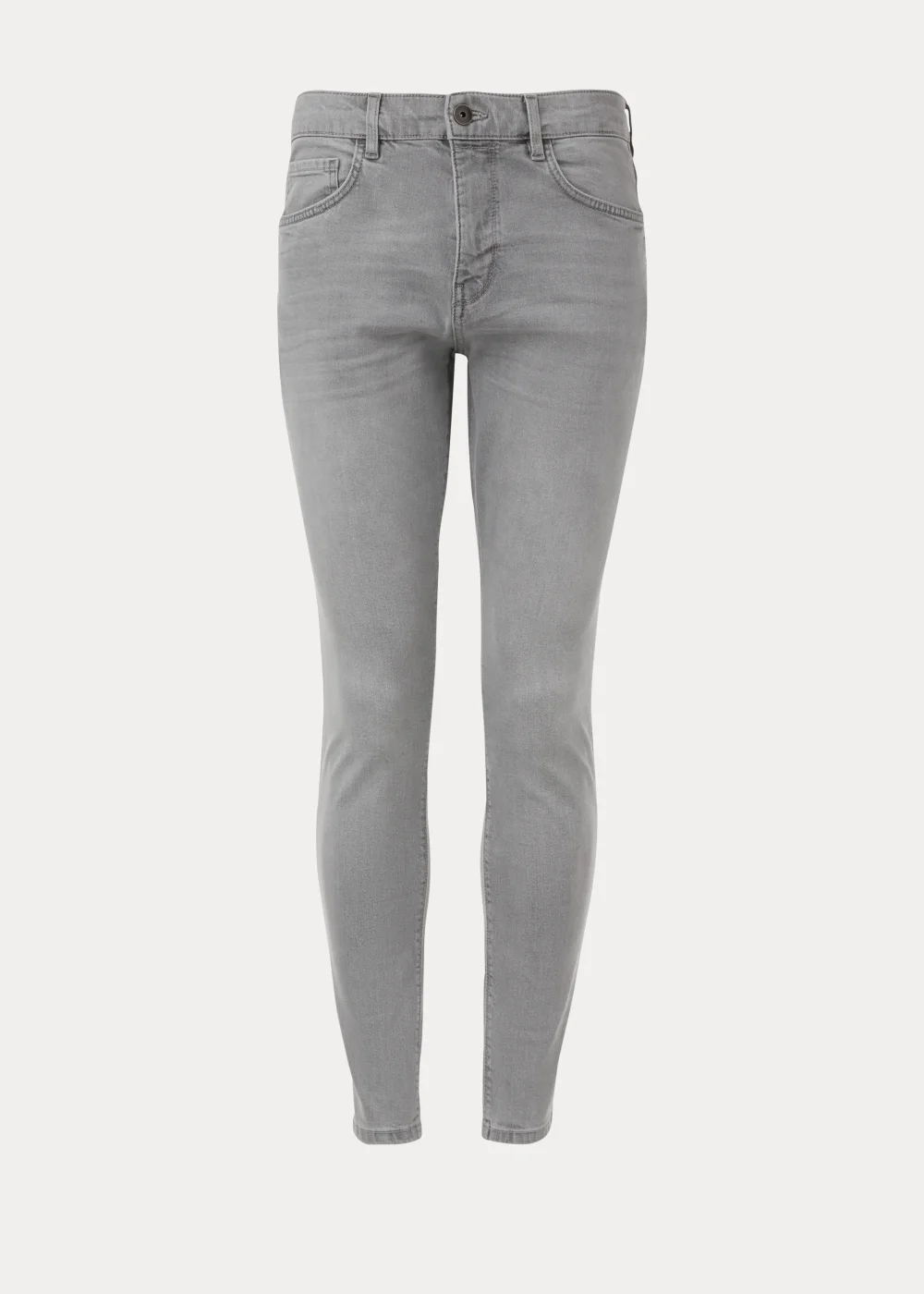 Grey Skinny Fit Jeans - 30 Waist Regular Image 5