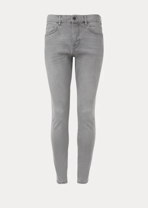 Grey Skinny Fit Jeans - 30 Waist Regular Image 5