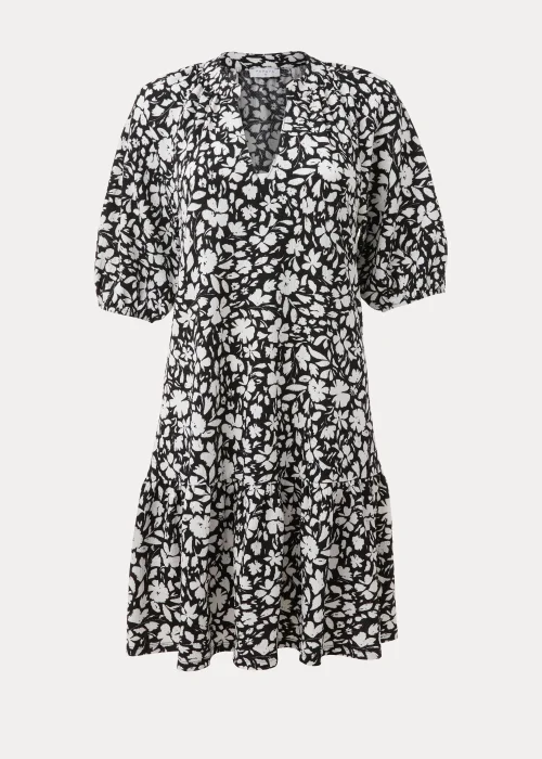 Cream Paisley Print Crinkle Jersey Mini Dress - 8 Image 5