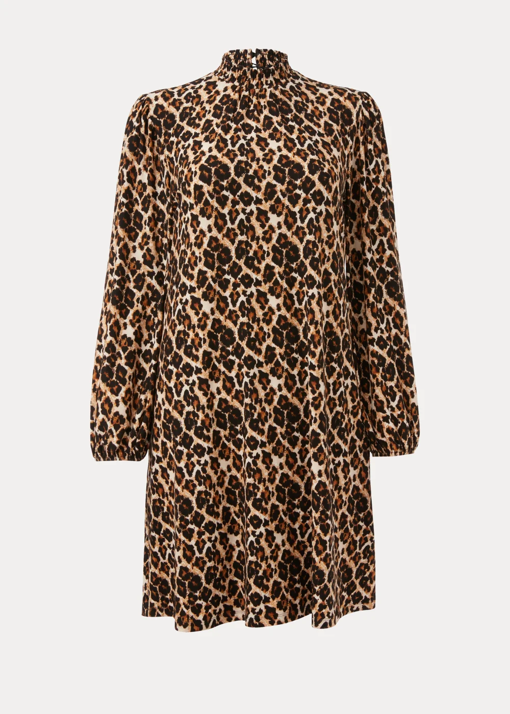 Stone Leopard Print Mini Dress - 8 Image 5