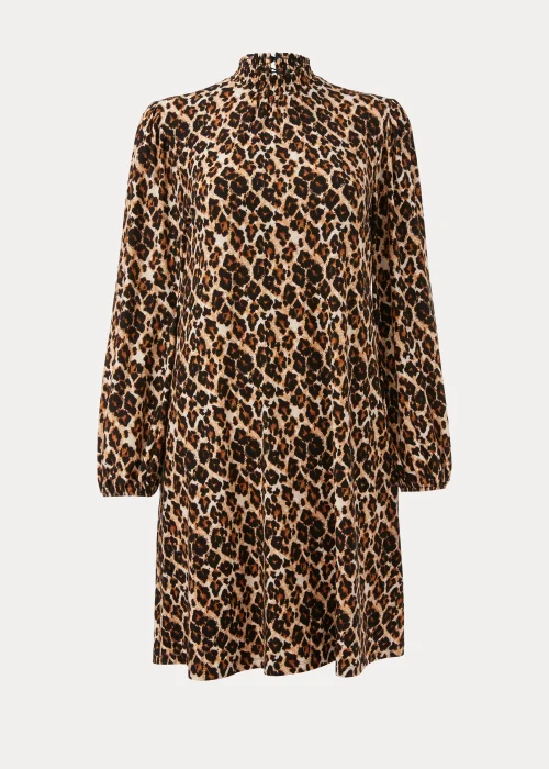 Stone Leopard Print Mini Dress - 8 Image 5