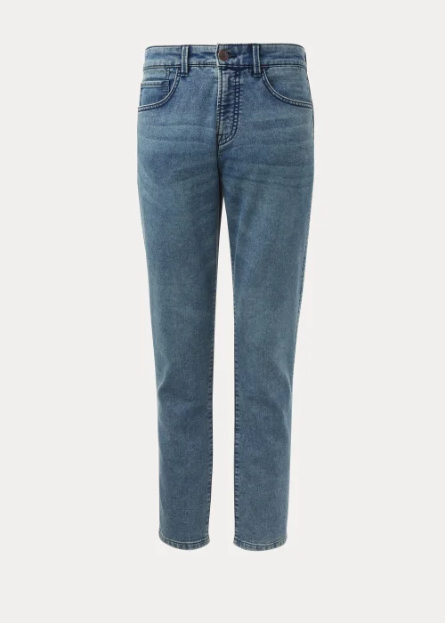 Mid Wash Ultra Comfort Slim Fit Jeans - 28 R Image 5