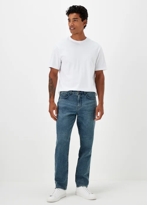 Mid Wash Ultra Comfort Slim Fit Jeans - 28 R Image 1